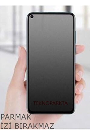 Oppo Reno 6 Lite Ekran Koruyucu Mat Seramik Esnek Tam Kaplayan Kırılmaz Cam Nano - Extra İnce