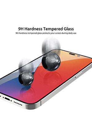 Iphone 14 Pro Hayalet Tam Kaplayan 5d Nano Ekran Koruyucu Cam - Ultra Ince - Extra İnce