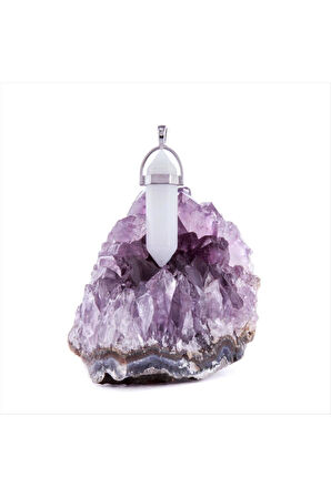 Kuvars Point Kolye Ucu