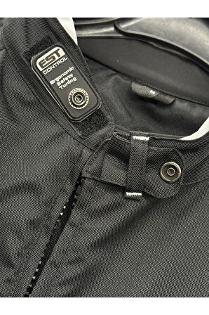 Zeus 4 Mevsimlik Korumalı Motosiklet Montu Yeni Sezon Siyah Beyaz