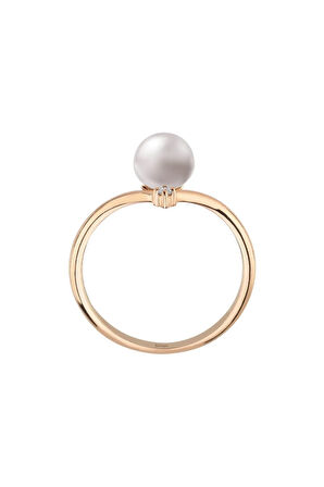 Fairytale Pırlanta Taşlı İnci Yüzük 0602R0056