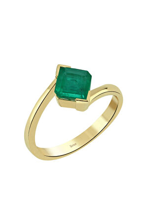 Zümrüt Taşlı Ahenk Yüzük 0602R0066