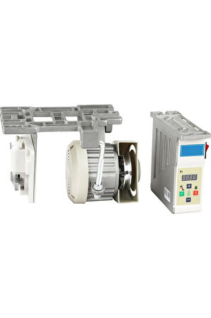 750W Sanayi Dikiş Makinaları Overlok Düz Reçme Uyumlu Sessiz Güçlü Hız Ayarlı Kayışlı Servo Motor