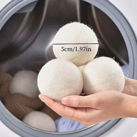 Kurutma makinesi yardımcıları 3 lü Yün Kurutma Topları Yüksek Kalite Doğal tüy toplayıcı