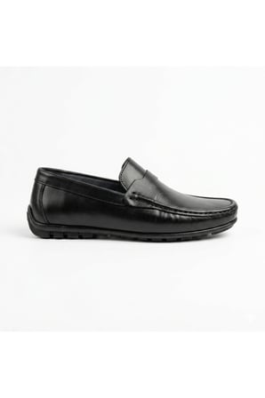 HAKİKİ DERİ SİYAH GÜNLÜK LOAFER YENİ SEZON ERKEK AYAKKABI 110420262117