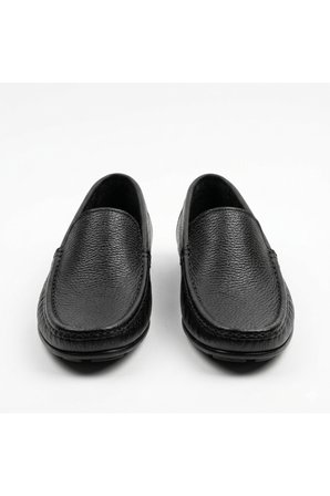 HAKİKİ DERİ SİYAH GÜNLÜK LOAFER YENİ SEZON ERKEK AYAKKABI 110420262158