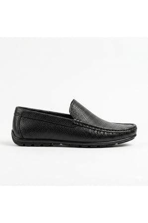 HAKİKİ DERİ SİYAH GÜNLÜK LOAFER YENİ SEZON ERKEK AYAKKABI 110420262158