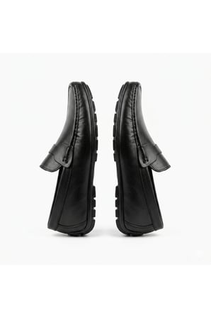 HAKİKİ DERİ SİYAH GÜNLÜK LOAFER YENİ SEZON ERKEK AYAKKABI 110420262158