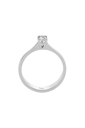 0,23 Karat Pırlanta Tektaş Yüzük