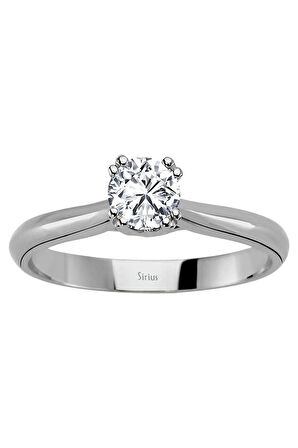 E Renk 0,49 Karat Pırlanta Tektaş Yüzük