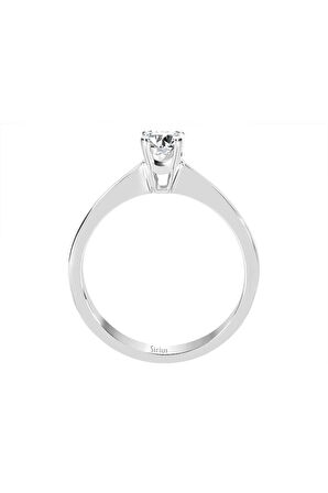 G Renk 0,41 Karat Pırlanta Tektaş Yüzük