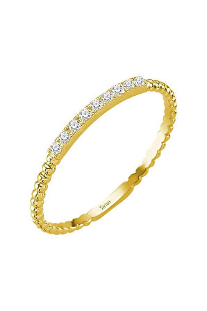 Pırlanta 9 Taş Yüzük