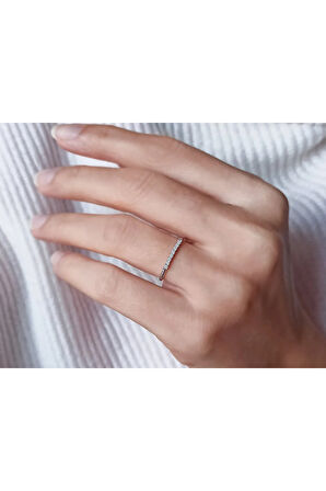 Pırlanta 9 Taş Yüzük