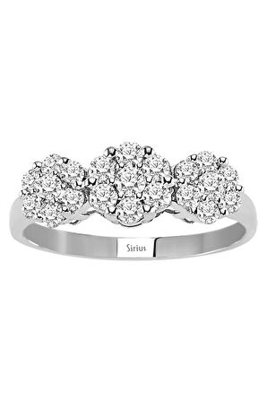 Tria Efektli Pırlanta Yüzük