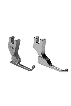 Boncuklu, Taşlı ve Pullu Kumaşlara Uygun Sanayi Tipi Gelinlikçi Düz Dikiş Ayağı 2’li Set