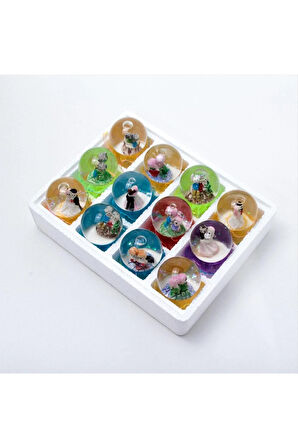 Işıklı Karışık Kar Küresi ( Küçük Boy )