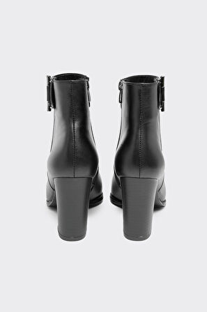 Hakiki Deri Topuklu Kadın Bot