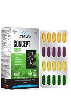 Zade Vital Concept Shape 60 Kapsül