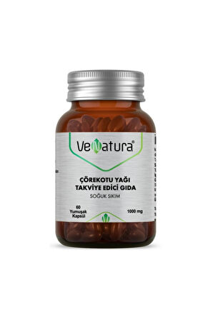 Venatura Çörekotu Yağı 1000 mg 60 Yumuşak Kapsül