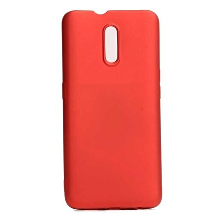 Smcase Oppo Reno Kılıf Lüks Silikon  Tam Kapatan Cam