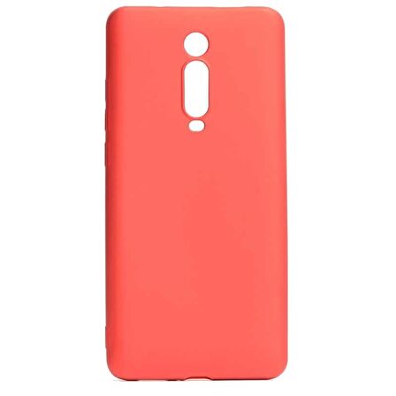 Smcase Xiaomi Mi9T Kılıf Lüks Mat Silikon  Tam Kapatan Cam