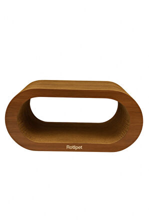 Rotipet Theta Karton Kedi Tırmalaması Ceviz Large