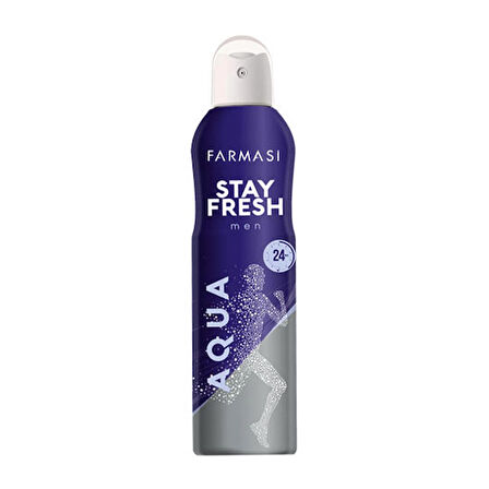 FARMASİ STAY FRESH AQUA ERKEK DEODORANT 150 ML