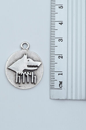 3'lü TenGri Biz Menen - Göktürkçe Türk Gümüş Kaplama Kolye Seti