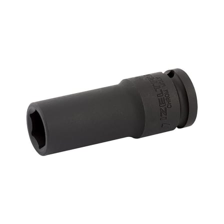 İzeltaş 19 mm Altı Köşe Derin Lokma Anahtar 1/2" İnç Profesyonel El Aleti 1108067019