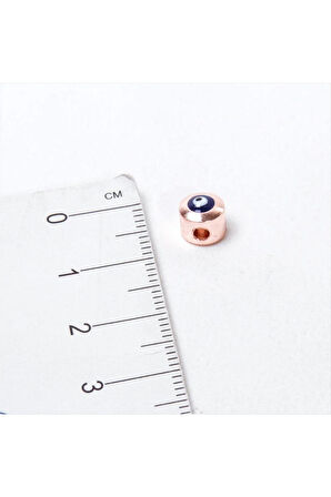 Delikli Nazar Boncuklu Metal Ara Aparat