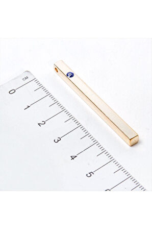 Nazar Boncuklu Kare Çubuk Aparat