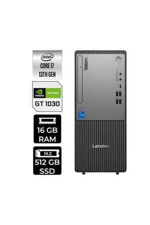 ThinkCentre Neo 50T G5 i7 13700 16GB 512GB SSD GT1030/4GB FDOS Masaüstü Bilgisayar