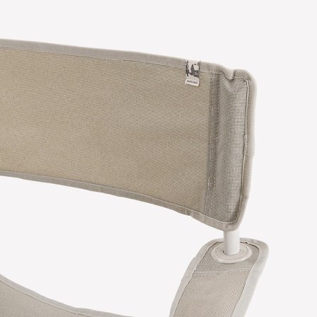 QUECHUA Katlanabilir Kamp Sandalyesi - Bej - XL Boy 150kg