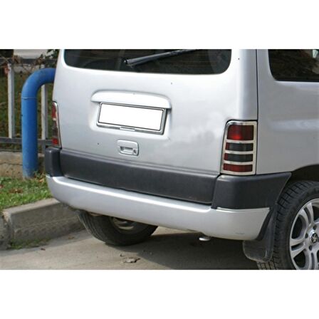 Markadan Citroen Berlingo Krom Stop Çerçevesi 1996-2008 2 Parça Paslanmaz Çelik