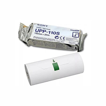 Sony Upp 110S Print Media Ultrason Kağıdı - 10 Adet Rulo/1 Kutu - Termal Baskı Kağıdı