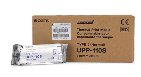 Sony Upp 110S Print Media Ultraon Kağıdı - 1 Adet Rulo - Termal Baskı Kağıdı