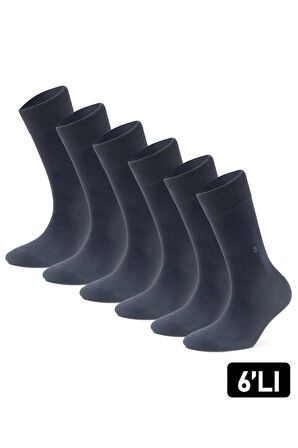 Just Inner Erkek Çorap 6'lı Yazlık (Bambu)