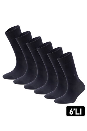Just Inner Erkek Çorap 6'lı Yazlık (Bambu)