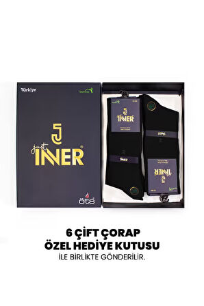 Just Inner Erkek Çorap 6'lı Yazlık (Bambu)