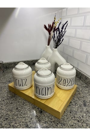 4’lü lüks Baharat Takımı tuz biber nane kekik