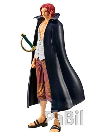 One Piece Anime Hediyelik Oyuncak Biblo Aksiyon Figür Kutulu 18 Cm - Shanks