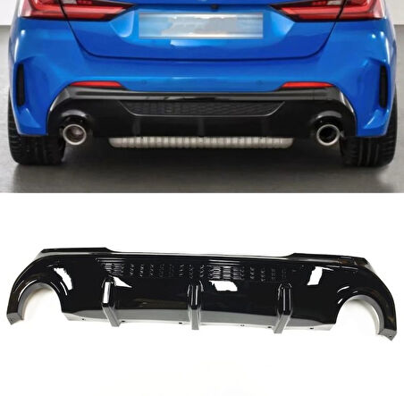 Bmw F40 1 Serisi İçin 1.35 Görünüm Difüzör (PARLAK SİYAH)