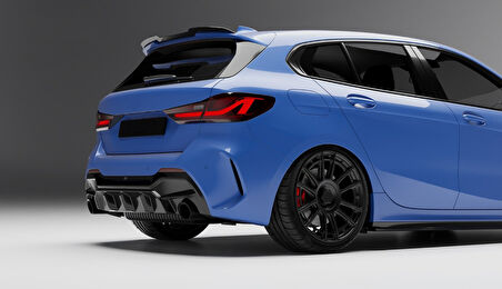 Bmw F40 1 Serisi İçin 1.35 Görünüm Difüzör (PARLAK SİYAH)