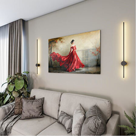 İnsan Cam Tablo - Güzel Kadınlar - Yatay Motif 03-062