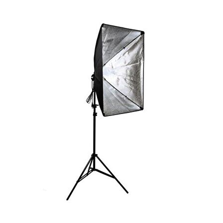 Cazip Shop Video Softbox Sabit Işık Seti Sürekli Işık 50X70 LED Işık