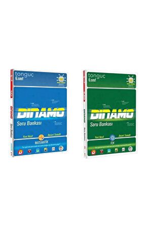 6. Sınıf Matematik Fen Dinamo Soru Bankası Seti 2 Kitap