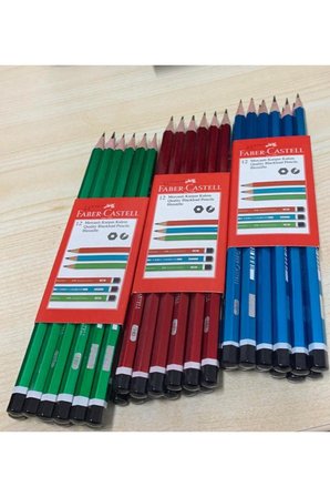 Faber-Castell Mercanlı 12'li Kurşun Kalem Seti