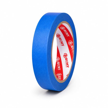 Bumy Mavi Marin Maskeleme Bandı 24 mm x 30 mt 80°C Isıya Dayanıklı Bant 135 Mikron Bantı Bantları