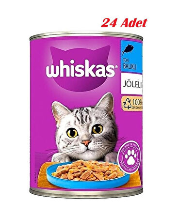 Whiskas Ton Balıklı Konserve 24x400 gr
