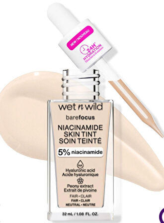 Wet N Wild Niacinamide Skin Tint Fondöten Fair